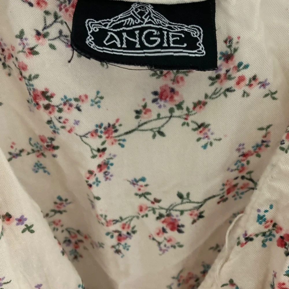 Angie Large Romantic Floral Romper With Shorts/Dress In Back - Picture 2 of 7